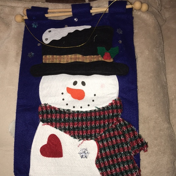 Christmas decor hanging banners Angel and Snowman ⛄️ - Picture 3 of 4